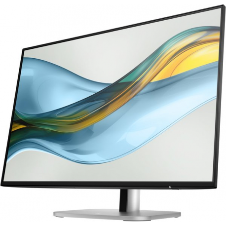 HP 524pn - Series 5 Pro - LED monitor - 24" - 1920 x 1200 WUXGA @ 100 Hz - IPS - 350 cd / m² - 1500:1 - 5 ms - HDMI, DisplayPort - silver (stand), jet black - 4