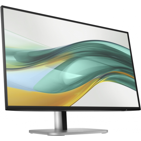 HP 524pf - Series 5 Pro - LED monitor - 24" (23.8" viewable) - 1920 x 1080 Full HD (1080p) @ 100 Hz - IPS - 350 cd / m² - 1500:1 - 5 ms - HDMI, DisplayPort - silver (stand), jet black - 5