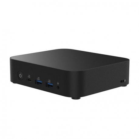 ASUS NUC 14 Essential Kit RNUC14MNK3500002 - Barebone - mini PC 1 x N-series N355 / up to 3.9 GHz - RAM 0 GB - UHD Graphics - IEEE 802.11ax (Wi-Fi 6E), Gigabit Ethernet, 2.5 Gigabit Ethernet, Bluetooth 5.3 - black - 3