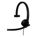 Logitech H570e - Headset - on-ear - wired - USB-C - Certified for Microsoft Teams
