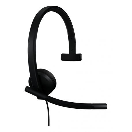 Logitech H570e - Headset - on-ear - wired - USB-C - Certified for Microsoft Teams - 1