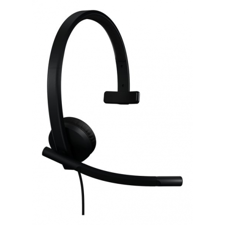 Logitech H570e - Headset - on-ear - wired - USB-A - Certified for Microsoft Teams - 1