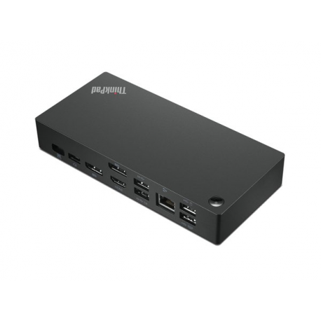 Lenovo - Docking station - USB-C - HDMI, 2 x DP - 1GbE - 135 Watt - CRU - Europe - 0