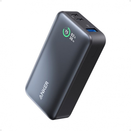 Anker PowerCore 533 - Power bank - 10000 mAh - 30 Watt - 3 A (24 pin USB-C) - black - 0