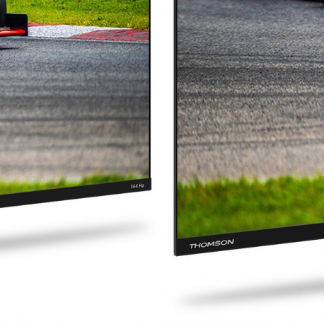 Thomson 43QG7C14 - 43" Diagonal Class LED-backlit LCD TV - QLED Pro - Smart TV - Google TV - 4K UHD (2160p) 3840 x 2160 - HDR - Direct LED, Quantum Dot - black - 3