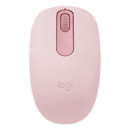 Logitech M196 - Mouse - right and left-handed - optical - 3 buttons - wireless - Bluetooth - rose - 0
