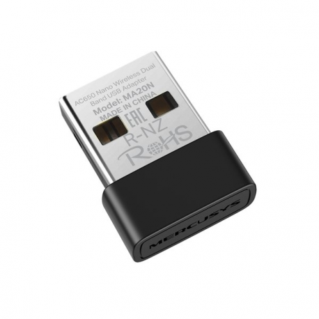 Mercusys MA20N V1 - Network adapter - USB 2.0 - Wi-Fi 5 - 1