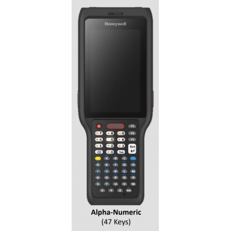 CK62: Wi-Fi 6E, 4__ Screen, 47-Key Alphanumeric, 8GB/128GB, FlexRangeXLR Engine-Red Laser, Rear Camera, Standard Battery, GMS, I