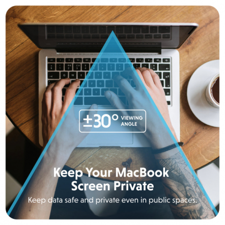 Targus Hypershield - Notebook privacy filter - removable - magnetic - 14" - for Apple MacBook Pro (14.2 in) - 9