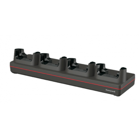 Honeywell - Handheld charging base + power adapter - non-booted - output connectors: 4 - United Kingdom - for Honeywell CT37 - 0