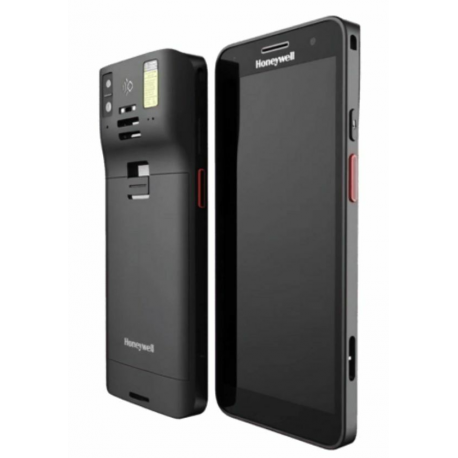 Honeywell CT37 - Data collection terminal - rugged - Android 14 or later - 128 GB UFS card - 6" colour (2280 x 1080) - rear camera + front camera - barcode reader - (2D imager) - USB host - microSD slot - NFC, Wi-Fi 6E, Bluetooth - 5G, 4G, 3G - black - 0