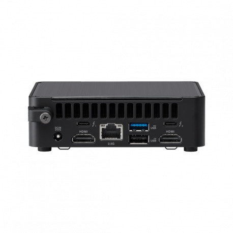 ASUS NUC 14 Pro RNUC14RVKU700002I - Barebone - mini PC - 1 x Core Ultra 7 155H / up to 4.8 GHz - RAM 0 GB - Intel Arc Graphics - Gigabit Ethernet, 2.5 Gigabit Ethernet, IEEE 802.11ax (Wi-Fi 6E), Bluetooth 5.3 WLAN: - 802.11a / b / g / n / ac / ax (Wi-Fi 6E), Bluetooth 5.3 - black - 2