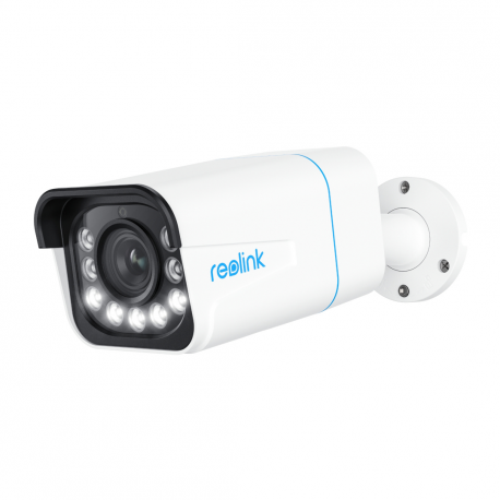 Reolink P430 4K Smart PoE Camera with Spotlight & Color Night Vision, White - 0