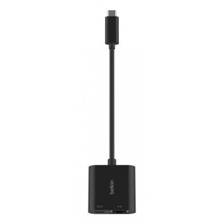Belkin CONNECT - Network adapter - USB-C - Gigabit Ethernet x 1 + USB-C (power only) x 1 - 2