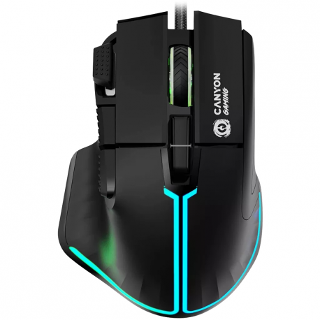 CANYON Fortnax GM-636, 9keys Gaming wired mouse,Sunplus 6662, DPI up to 20000 - 0