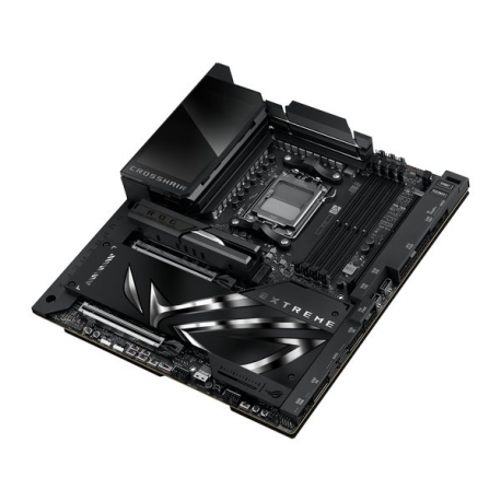 ASUS ROG CROSSHAIR X870E EXTREME - Motherboard - ATX - Socket AM5 - AMD X870E Chipset - USB4, USB-C 3.2 Gen2, USB 3.2 Gen 2, USB-C 3.2 Gen 2x2, USB 3.2 Gen 1 - Wi-Fi 7, Bluetooth, 5 Gigabit Ethernet, 10 Gigabit LAN - onboard graphics (CPU required) - HD Audio (8-channel) - 10