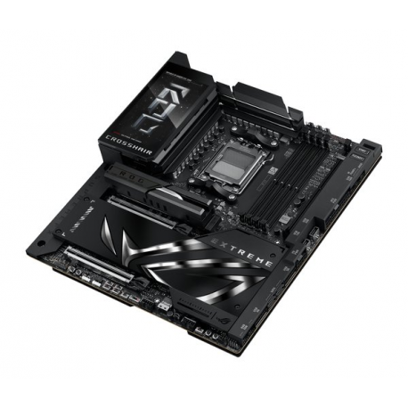 ASUS ROG CROSSHAIR X870E EXTREME - Motherboard - ATX - Socket AM5 - AMD X870E Chipset - USB4, USB-C 3.2 Gen2, USB 3.2 Gen 2, USB-C 3.2 Gen 2x2, USB 3.2 Gen 1 - Wi-Fi 7, Bluetooth, 5 Gigabit Ethernet, 10 Gigabit LAN - onboard graphics (CPU required) - HD Audio (8-channel) - 18