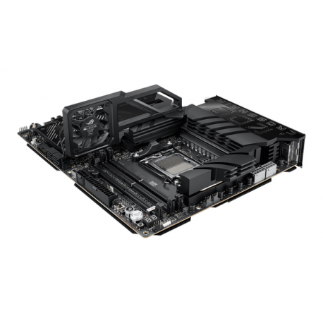 ASUS ROG CROSSHAIR X870E APEX - Motherboard - ATX - Socket AM5 - AMD X870E Chipset - USB4, USB-C 3.2 Gen2, USB 3.2 Gen 2, USB 3.2 Gen 1, USB-C 3.2 Gen 2x2 - Wi-Fi 7, Bluetooth, 5 Gigabit Ethernet - onboard graphics (CPU required) - HD Audio (8-channel) - 6