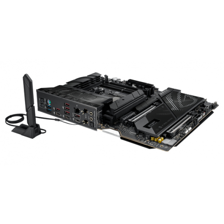 ASUS ROG CROSSHAIR X870E APEX - Motherboard - ATX - Socket AM5 - AMD X870E Chipset - USB4, USB-C 3.2 Gen2, USB 3.2 Gen 2, USB 3.2 Gen 1, USB-C 3.2 Gen 2x2 - Wi-Fi 7, Bluetooth, 5 Gigabit Ethernet - onboard graphics (CPU required) - HD Audio (8-channel) - 8