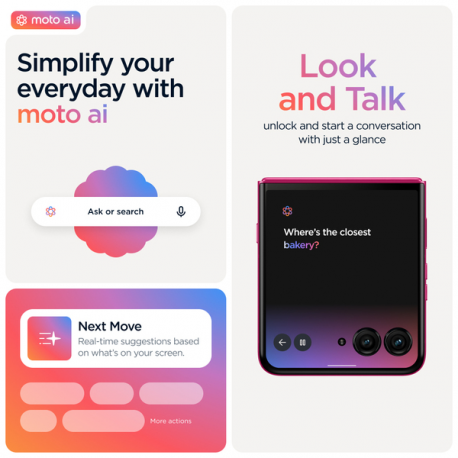 Motorola RAZR 60 Ultra - 5G smartphone - dual-SIM - RAM 16 GB  /  Internal Memory 512 GB - pOLED display - 7" - 2992 x 1224 pixels (165 Hz) - 2x rear cameras 50 MP, 50 MP - front camera 50 MP - pantone cabaret - 11