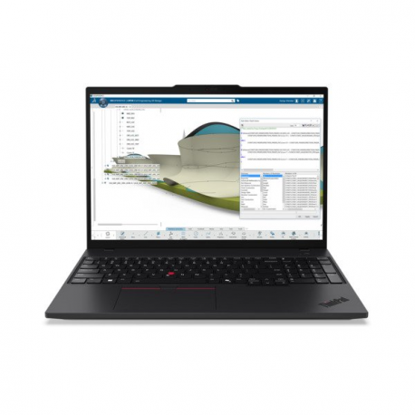 Lenovo ThinkPad P16s Gen 4 21QR - 180-degree hinge design - AMD Ryzen AI 7 PRO - 350 / up to 5 GHz - AMD PRO - Win 11 Pro - Radeon 860M - 32 GB RAM - 1 TB SSD TCG Opal Encryption 2, NVMe, Performance - 16" IPS 1920 x 1200 - Gigabit Ethernet - Wi-Fi 7, Bluetooth - black - kbd: Nordic (Danish/Finnish/Norwegian/Swedish) - with 3 Years Lenovo Premier Support, CO2 Offset 0.5 ton (2nd Gen) - 0