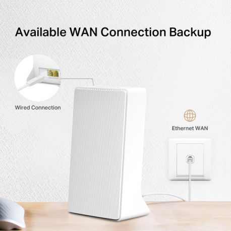 Mercusys MB130-4G - Wireless router - WWAN - Wi-Fi 5 - Dual Band - 4G - 5