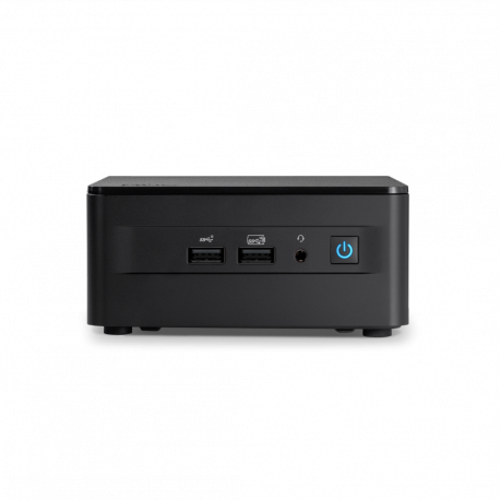 ASUS NUC 13 PRO RNUC13ANHI300002I - Barebone - mini PC - 1 x Core i3 i3-1315U / 1.2 GHz - RAM 0 GB - UHD Graphics - Gigabit Ethernet, 2.5 Gigabit Ethernet, Bluetooth 5.2, IEEE 802.11ax (Wi-Fi 6E) WLAN: - Bluetooth 5.2, 802.11a / b / g / n / ac / ax (Wi-Fi 6E) - black - 0