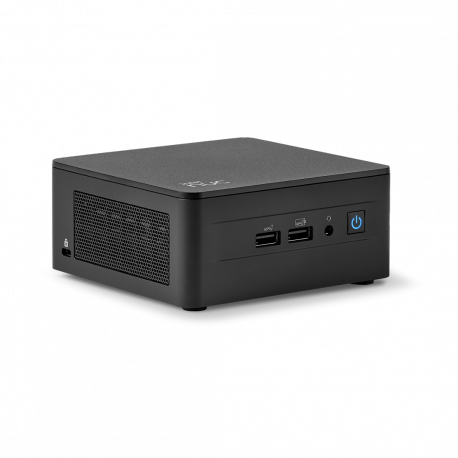 ASUS NUC 13 PRO RNUC13ANHI300002I - Barebone - mini PC - 1 x Core i3 i3-1315U / 1.2 GHz - RAM 0 GB - UHD Graphics - Gigabit Ethernet, 2.5 Gigabit Ethernet, Bluetooth 5.2, IEEE 802.11ax (Wi-Fi 6E) WLAN: - Bluetooth 5.2, 802.11a / b / g / n / ac / ax (Wi-Fi 6E) - black - 2
