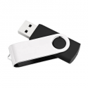 MediaRange - USB flash drive - 16 GB - USB 2.0 - black, silver