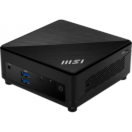MSI Cubi 5 12M 020BDE - Barebone - mini PC - 1 x Core i7 1255U / 1.7 GHz - RAM 0 GB - Intel Iris Xe Graphics - GigE, 2.5 GigE, 802.11ax (Wi-Fi 6E), Bluetooth 5.3 - WLAN: 802.11a / b / g / n / ac / ax (Wi-Fi 6E), Bluetooth 5.3 - black - 0