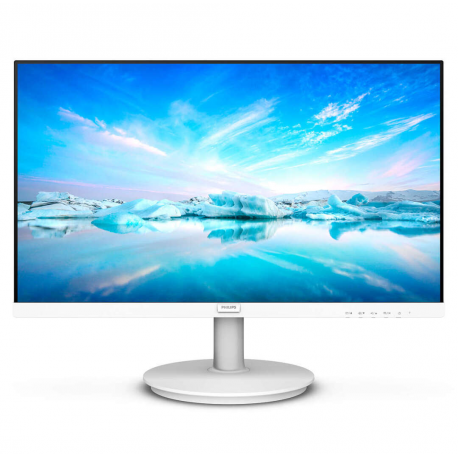 Philips V-line 271V8AW - LED monitor - 27" - 1920 x 1080 Full HD (1080p) @ 75 Hz - IPS - 250 cd / m² - 1000:1 - 4 ms - HDMI, VGA - speakers - textured white - 1