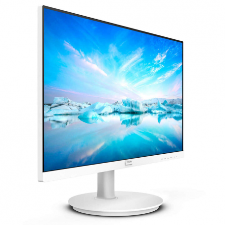 Philips V-line 271V8AW - LED monitor - 27" - 1920 x 1080 Full HD (1080p) @ 75 Hz - IPS - 250 cd / m² - 1000:1 - 4 ms - HDMI, VGA - speakers - textured white - 3