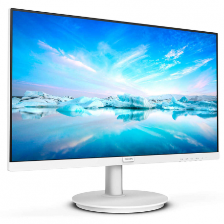 Philips V-line 271V8AW - LED monitor - 27" - 1920 x 1080 Full HD (1080p) @ 75 Hz - IPS - 250 cd / m² - 1000:1 - 4 ms - HDMI, VGA - speakers - textured white - 5