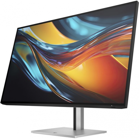 HP 732pk - Series 7 Pro - LED monitor - 32" (31.5" viewable) - 3840 x 2160 4K @ 60 Hz - IPS Black - 400 cd / m² - 2000:1 - HDR400 - 5 ms - Thunderbolt 4, HDMI, DisplayPort - black, silver - 9