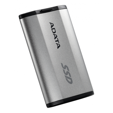 ADATA SD810 - SSD - 4 TB - external (portable) - USB 3.2 Gen 2x2 (USB-C connector) - silver - 7