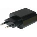 Inter-Tech PD-2120 - Power adapter - small - 20 Watt - 3 A - PD, Quick Charge 3.0 - 2 output connectors (USB Type A, 24 pin USB-C)