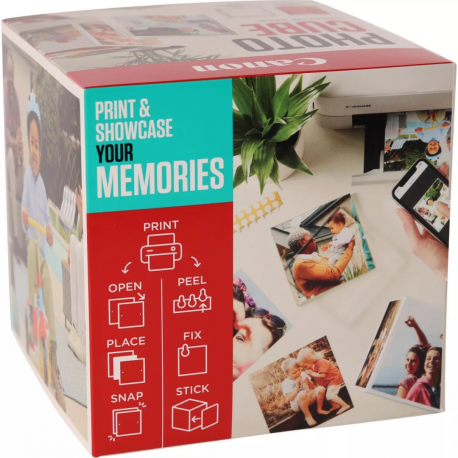 Canon PP-201 - Glossy - blue - 130 x 130 mm 40 sheet(s) photo paper - for MAXIFY GX5550, GX6550; PIXMA TR150, TS5350, TS5351, TS7451, TS7650, TS7750, TS8750, TS8751 - 1
