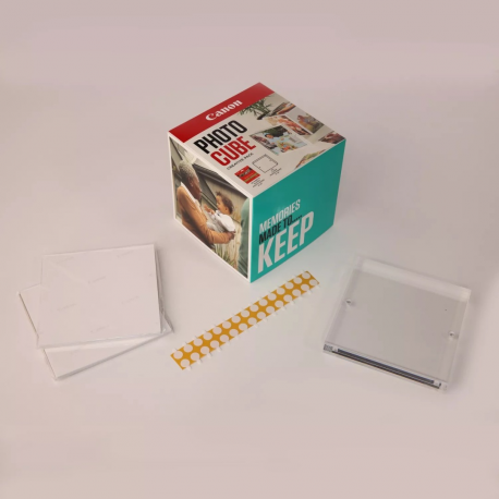Canon PP-201 - Glossy - blue - 130 x 130 mm 40 sheet(s) photo paper - for MAXIFY GX5550, GX6550; PIXMA TR150, TS5350, TS5351, TS7451, TS7650, TS7750, TS8750, TS8751 - 3