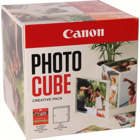 Canon PP-201 - Glossy - orange - 130 x 130 mm 40 sheet(s) photo paper - for MAXIFY GX5550, GX6550; PIXMA TR150, TS5350, TS5351, TS7451, TS7650, TS7750, TS8750, TS8751 - 0