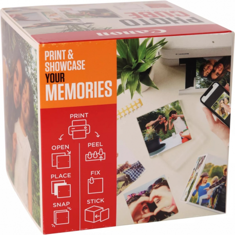Canon PP-201 - Glossy - orange - 130 x 130 mm 40 sheet(s) photo paper - for MAXIFY GX5550, GX6550; PIXMA TR150, TS5350, TS5351, TS7451, TS7650, TS7750, TS8750, TS8751 - 1