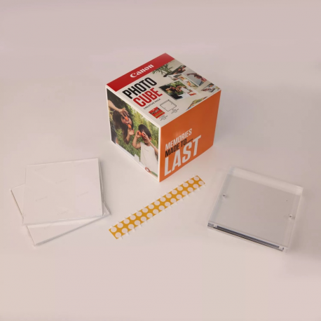 Canon PP-201 - Glossy - orange - 130 x 130 mm 40 sheet(s) photo paper - for MAXIFY GX5550, GX6550; PIXMA TR150, TS5350, TS5351, TS7451, TS7650, TS7750, TS8750, TS8751 - 3