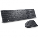 Dell Premier KM900 - Keyboard and mouse set - collaboration - backlit - wireless - 2.4 GHz, Bluetooth 5.1 - QWERTZ - German - graphite - with 3 years Advanced Exchange Service