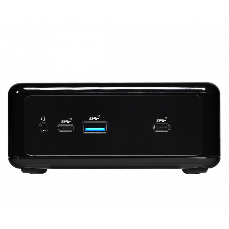 ASRock Industrial NUC BOX-J6412 - Barebone - box - 1 x Celeron J6412 / up to 2.6 GHz - RAM 0 GB - UHD Graphics - Gigabit Ethernet - 1