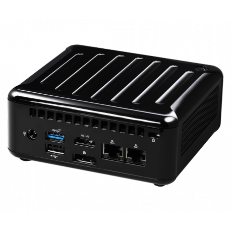 ASRock Industrial NUC BOX-J6412 - Barebone - box - 1 x Celeron J6412 / up to 2.6 GHz - RAM 0 GB - UHD Graphics - Gigabit Ethernet - 2