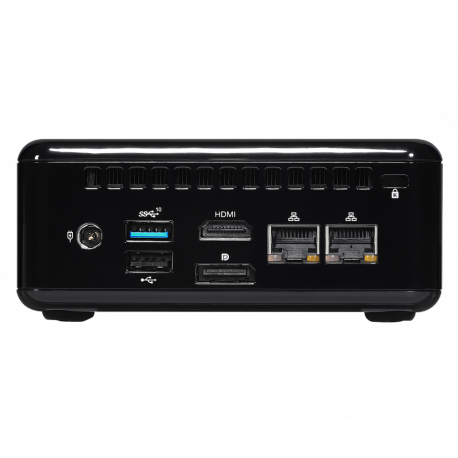 ASRock Industrial NUC BOX-J6412 - Barebone - box - 1 x Celeron J6412 / up to 2.6 GHz - RAM 0 GB - UHD Graphics - Gigabit Ethernet - 3