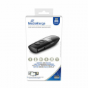 MediaRange - Presentation remote control - 4 buttons - RF - black / silver