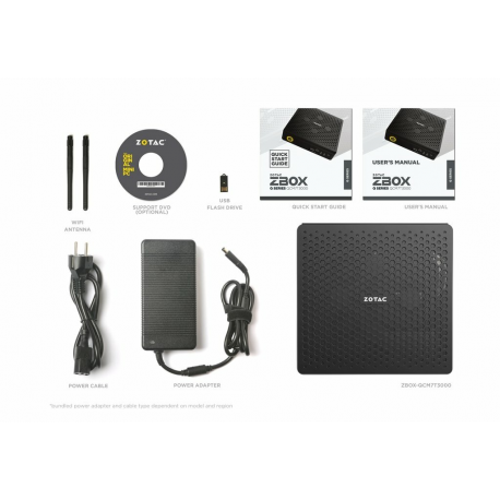 Zbox-Qcm7T3000 Sff Black Bga