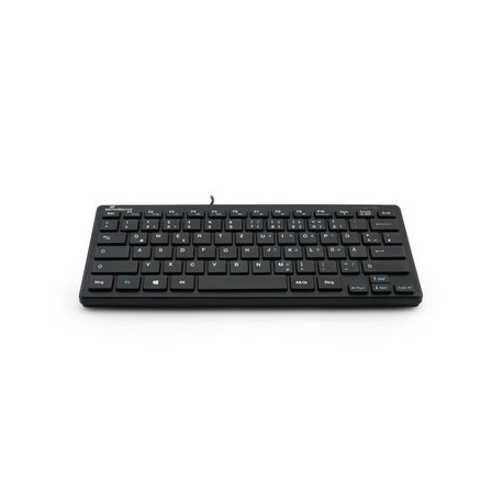 MediaRange MROS112 - Keyboard - USB - QWERTZ - black - 0