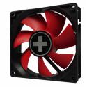 Xilence - Case fan - 80 mm - black, red