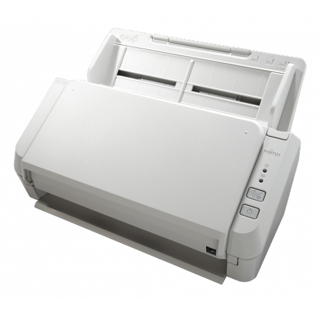 Fujitsu SP-1120N - Document scanner - Dual CIS - Duplex - 216 x 355.6 mm - 600 dpi x 600 dpi - up to 20 ppm (mono)  /  up to 20 ppm (colour) - ADF (50 sheets) - up to 3000 scans per day - Gigabit LAN, USB 3.2 Gen 1x1 - 2